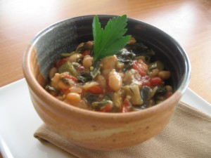 food-013 Kale and White Bean Ratatouille