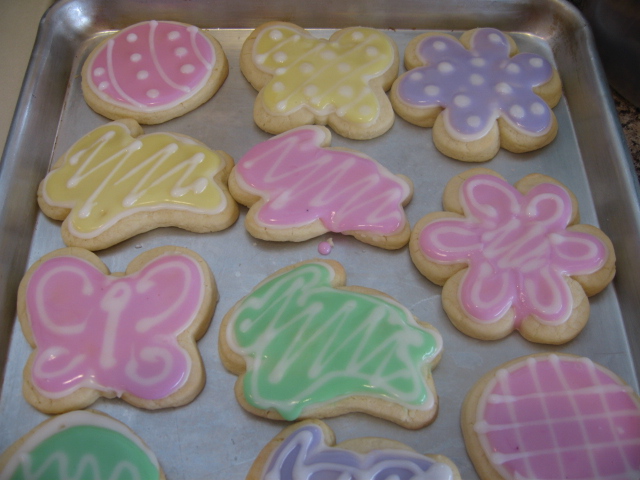 Easter cookies