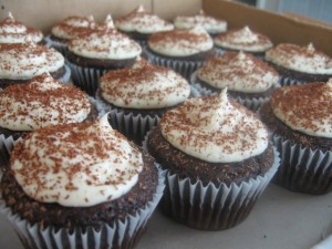 Chocolate Cupcakes with Cream Cheese Icing