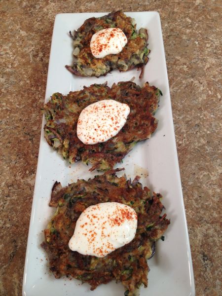 Zucchini Potato Pancakes