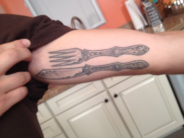 Charlie's tattoo!